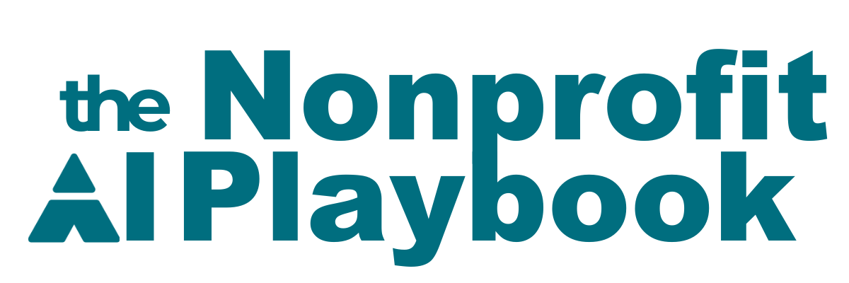 Blue The Nonprofit AI Playbook