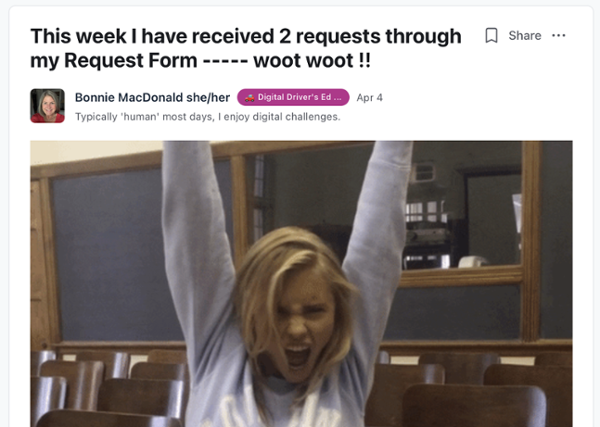 request form