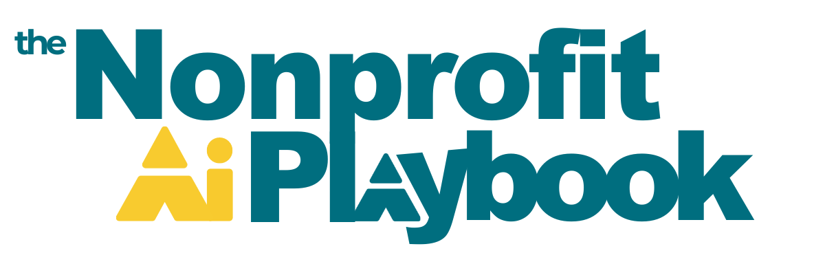 AI for Anyone and The Nonprofit AIPlaybook Logo 2